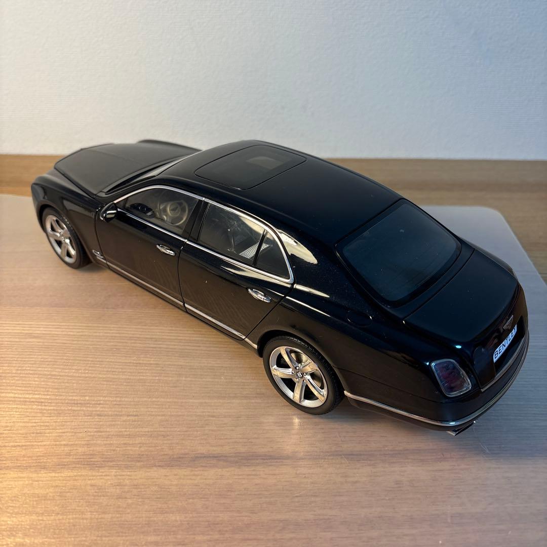 京商　ベントレー　Mulsanne Speed onyx 1/18 ミニカー