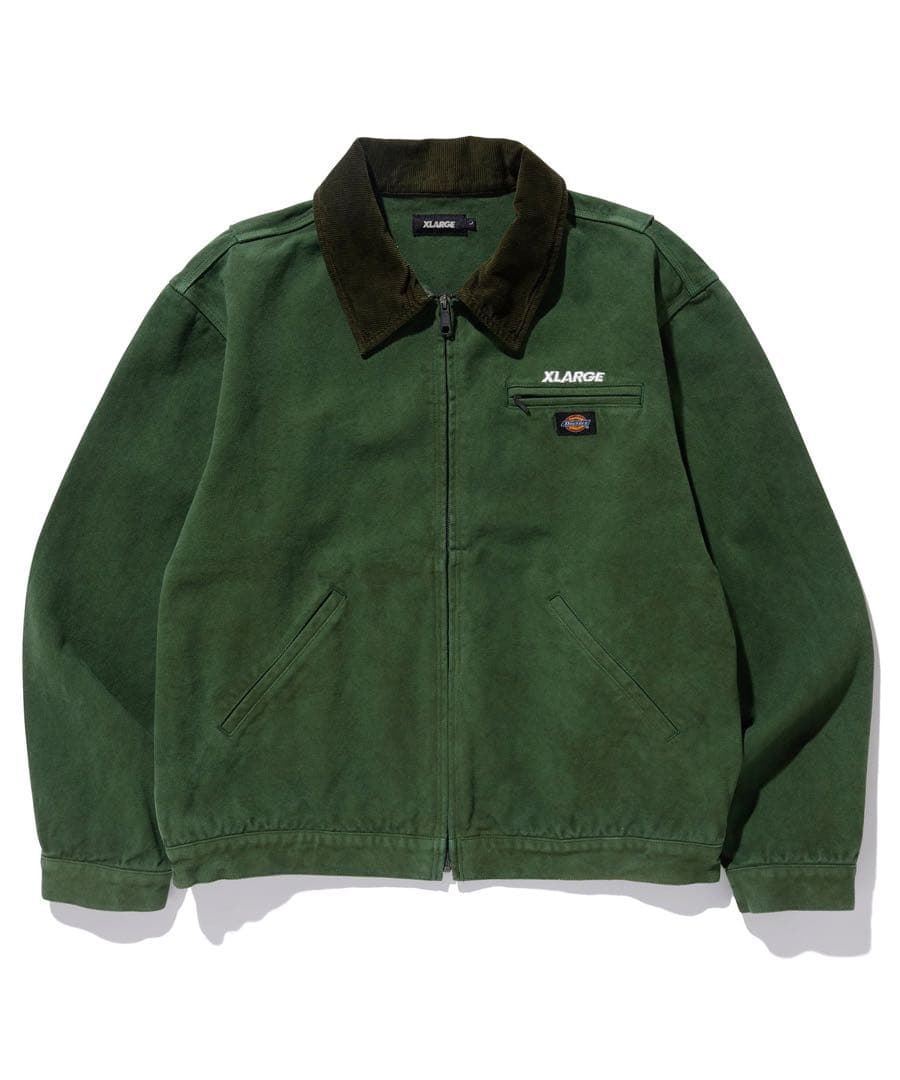 XLARGE dickiesカバーオール XL モスデトロイトジャケット