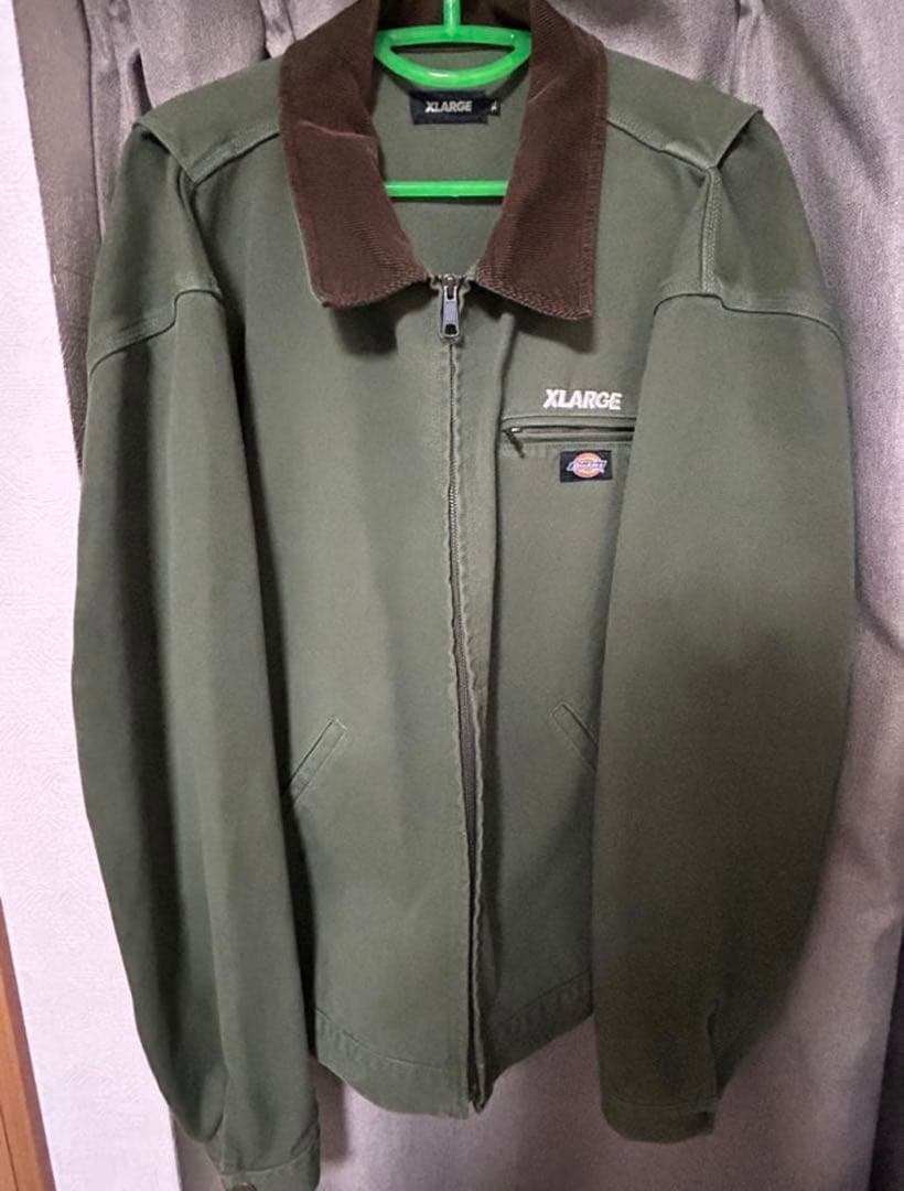 XLARGE dickiesカバーオール XL モスデトロイトジャケット