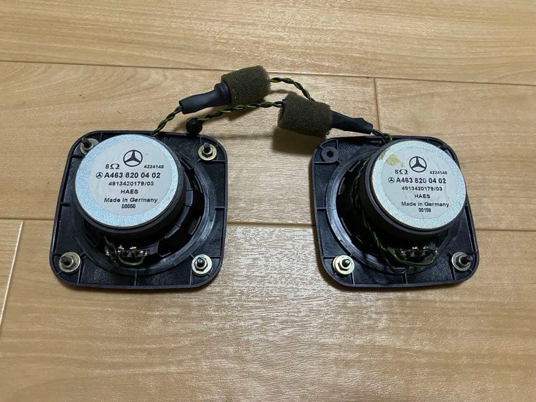 純正メルセデスベンツ MB W463 W460 サウンドスピーカー リアDピラー