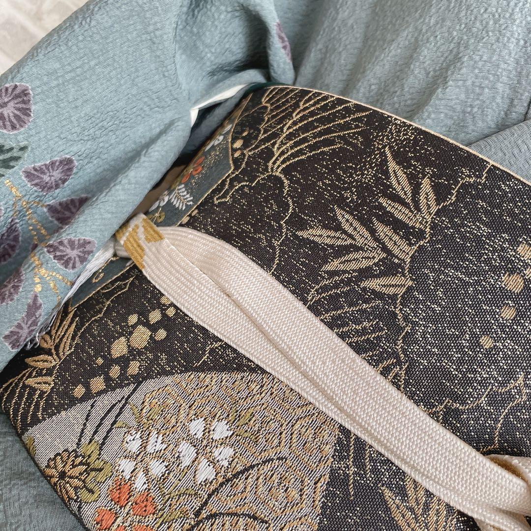 訪問着　フルセット　辻ヶ花　松　滴り　金彩加工　着物　P1