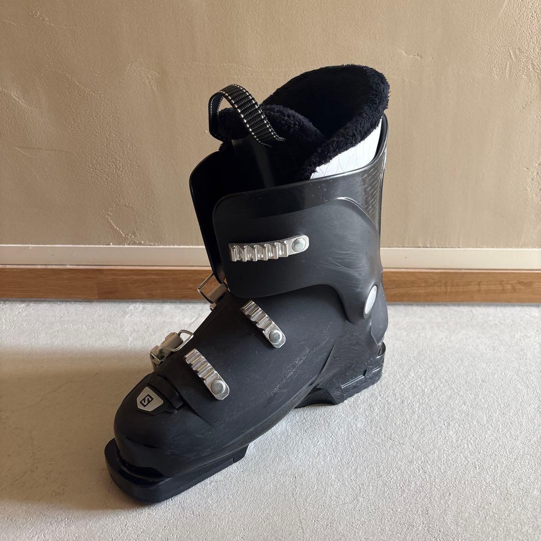 【美品】SALOMON スキーブーツ子供用　25cm~25.5cm