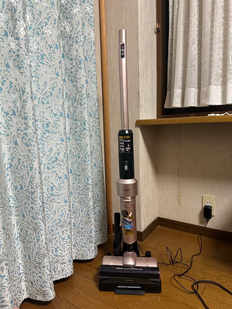 アイリスオーヤマ スティッククリーナー SBD-E4-P ピンク