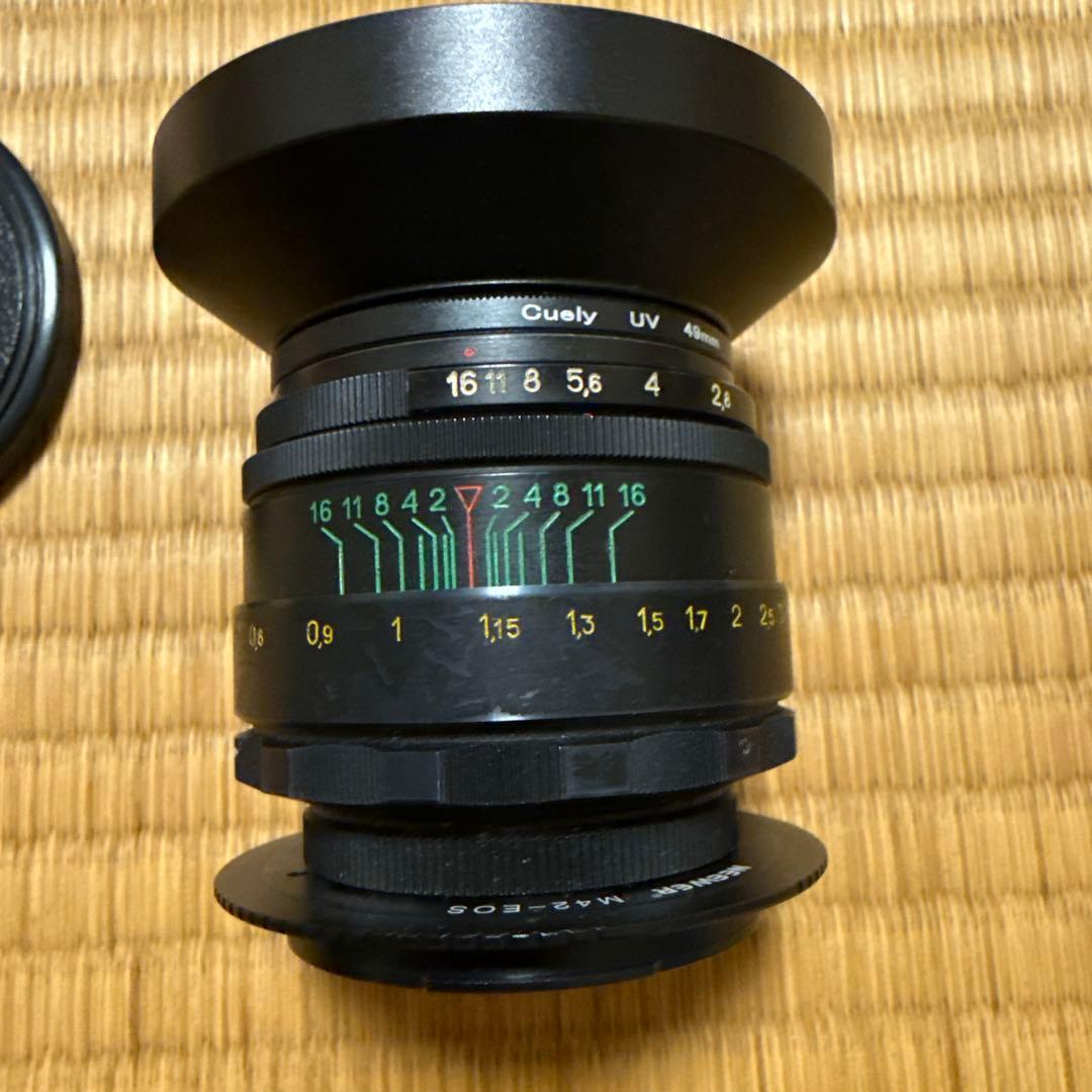 【ジャンク】HELIOS-44-2 58mm f/2 単焦点レンズ