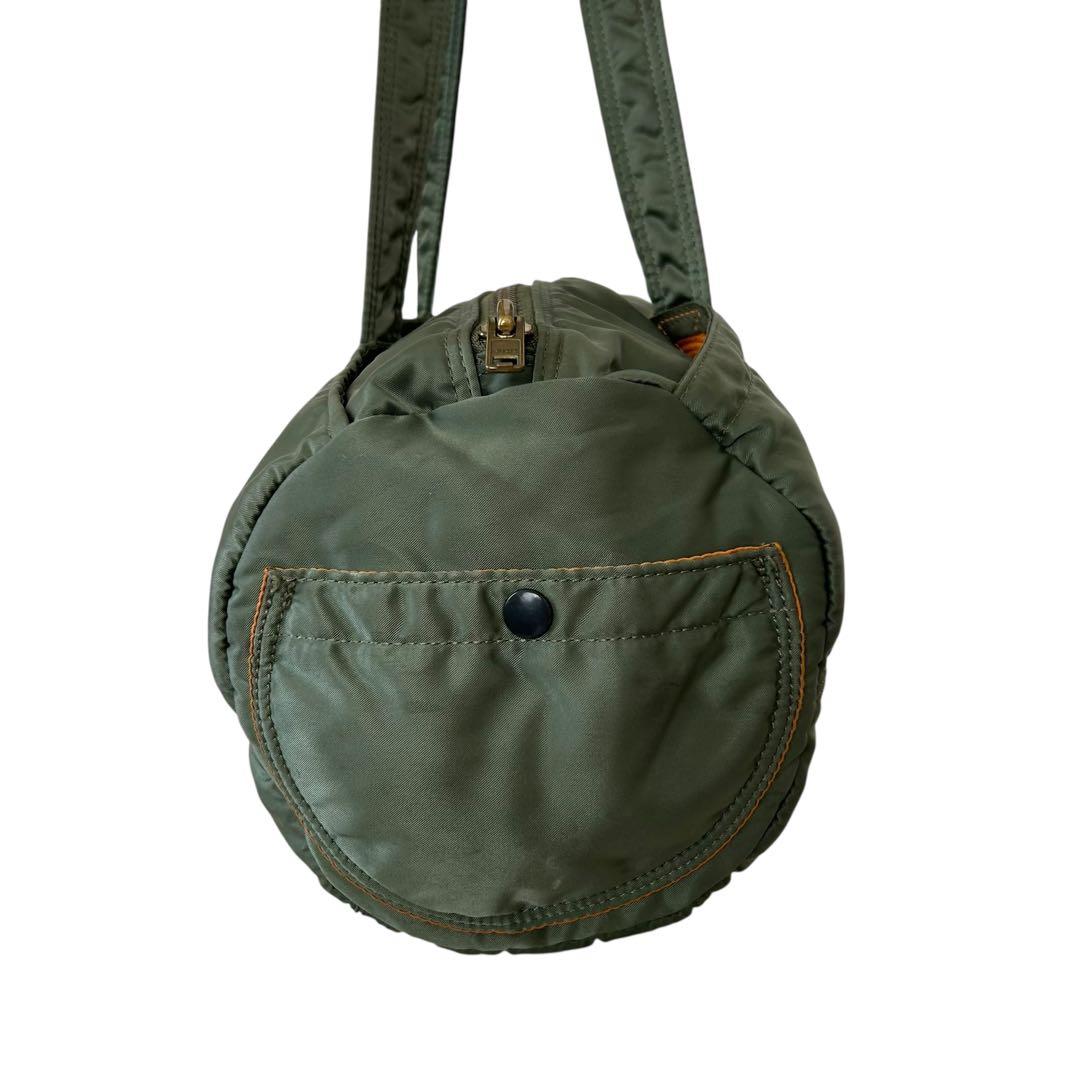 ✨希少カラー✨ PORTER タンカー セージグリーン ミニボストン L