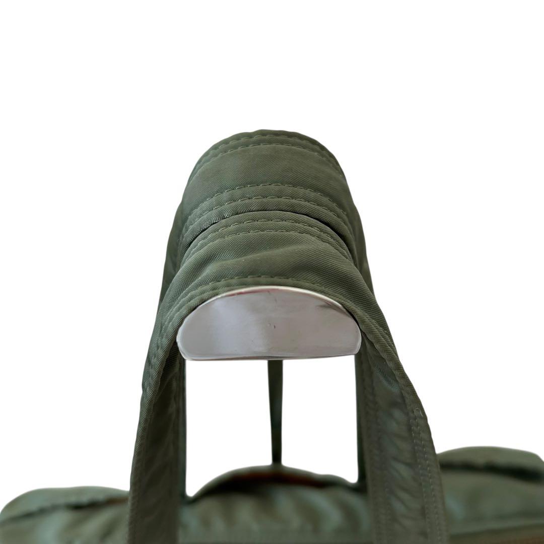 ✨希少カラー✨ PORTER タンカー セージグリーン ミニボストン L