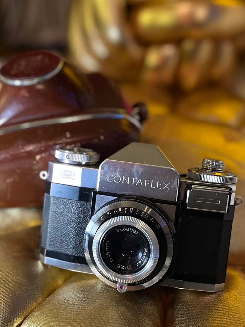 Zeiss Ikon Contaflex 初期型 Pantar45mm付 動作品