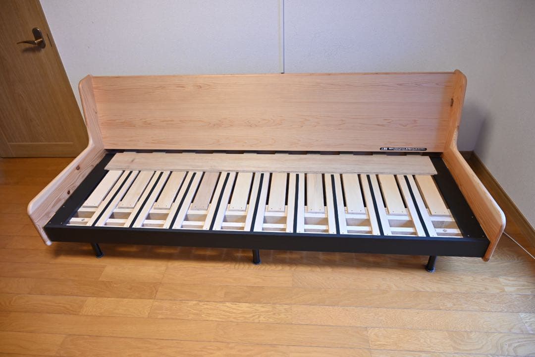 ディノス　日田杉　ごろ寝ソファベッド　ナチュラル色