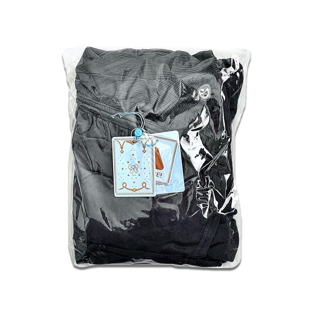 トップス COYSEIO SHIRRING HOOK HOODIE CHARCOAL