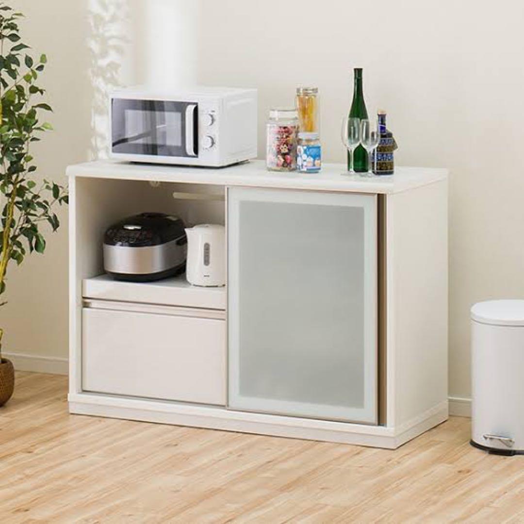 ニトリ　キッチンカウンター　リーフ　120CT