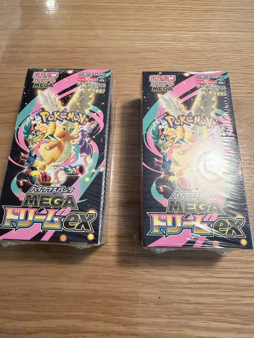 ポケモンカード　メガドリーム　シュリンク付きbox