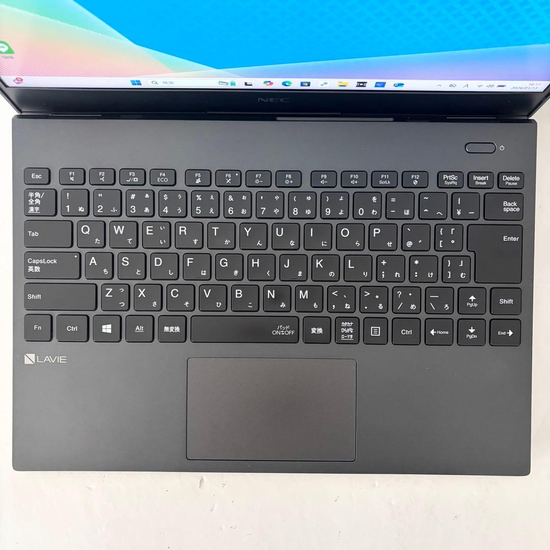 【極美品・軽量】i5第11世代✨NEC LAVIE 高性能 SSD512GB