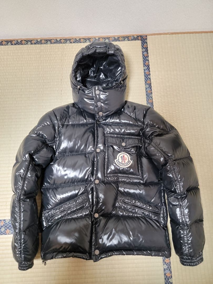 モンクレール moncler K2 ダウンジャケット 黒　ブラック　サイズ1