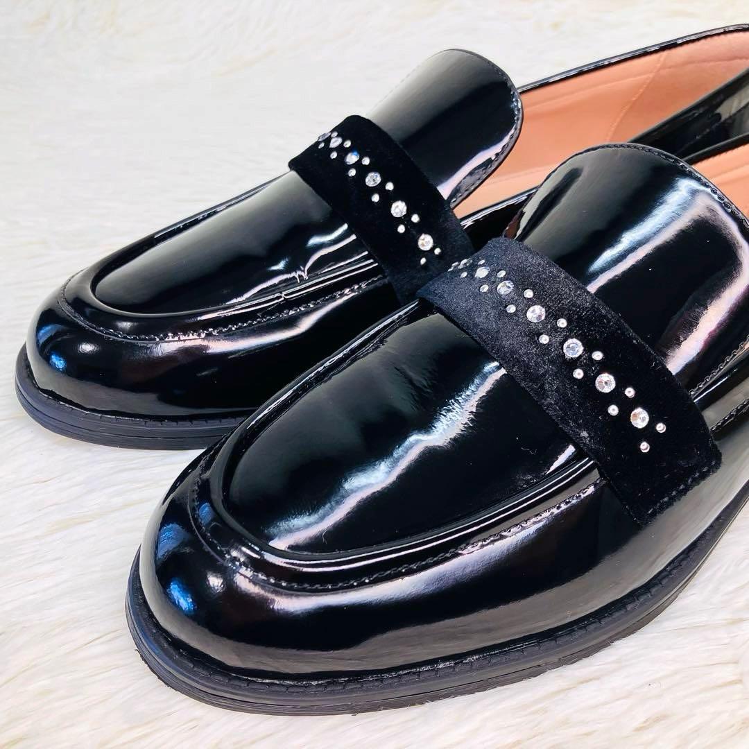 【極美品】COLE HAAN 7.5Bコールハーンスタッシ エンブリッシュド