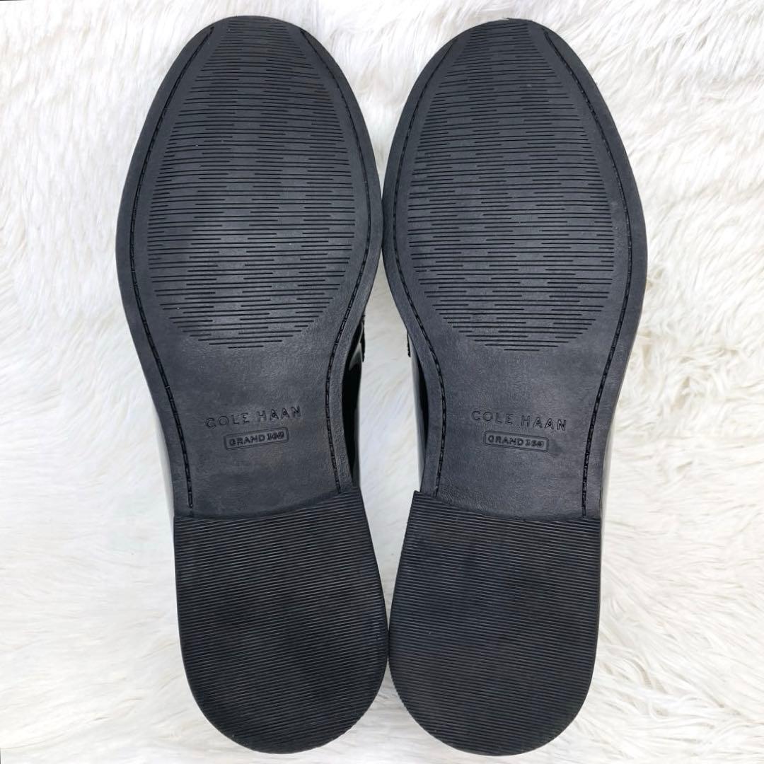 【極美品】COLE HAAN 7.5Bコールハーンスタッシ エンブリッシュド