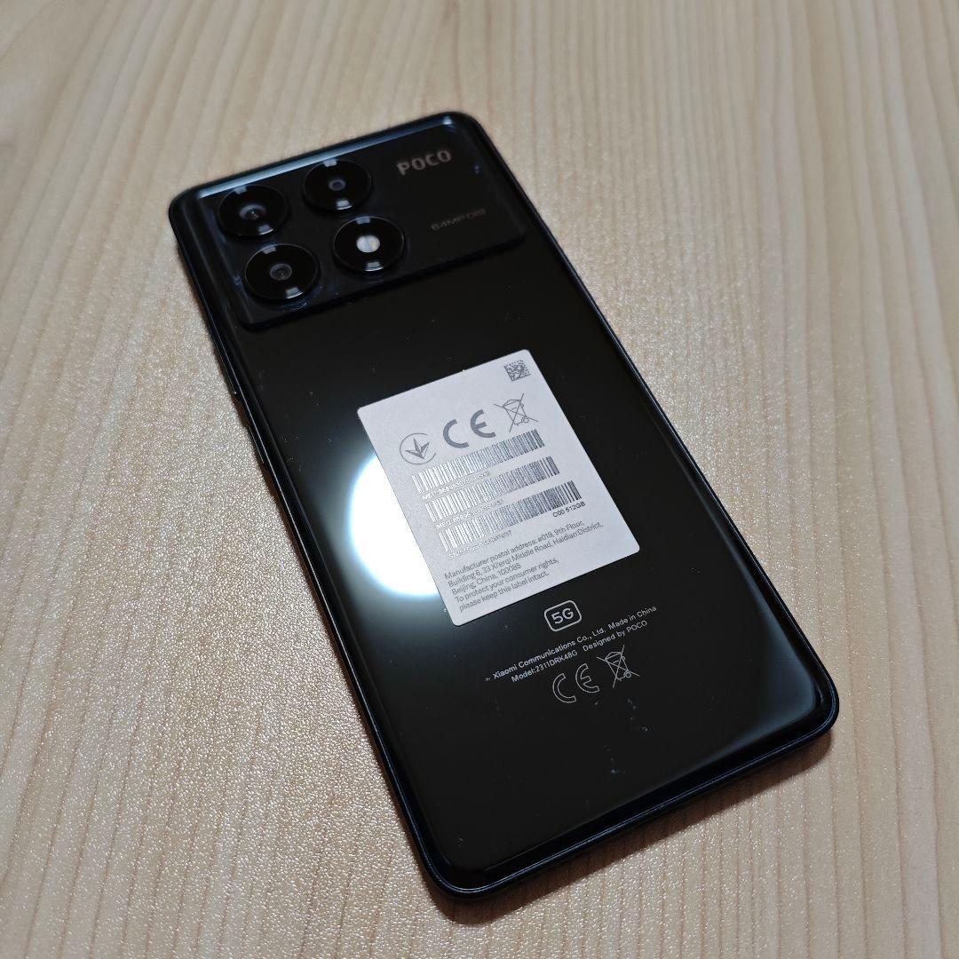 POCO X6 Pro 12GB/512GB ブラック ジャンク 本体のみ