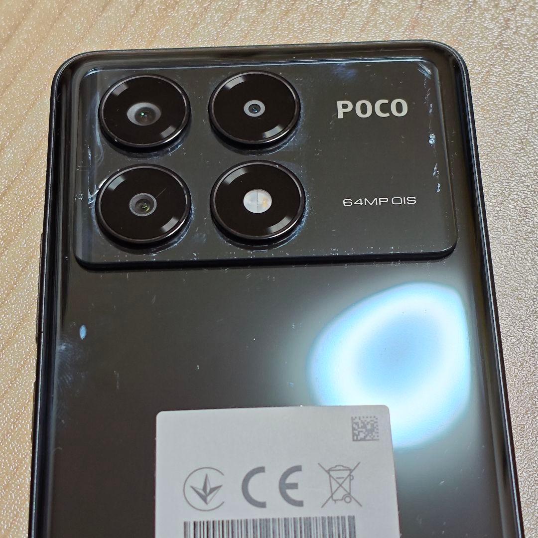POCO X6 Pro 12GB/512GB ブラック ジャンク 本体のみ