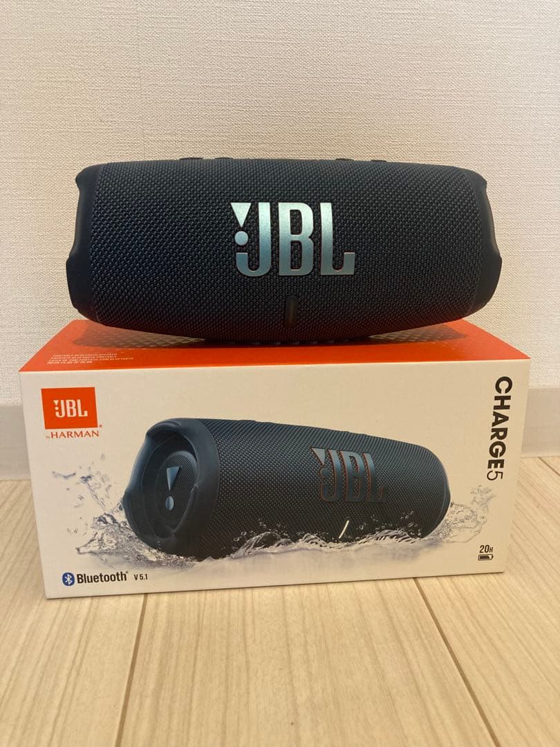 【美品・箱と付属品全て有】JBL CHARGE5 ブルー