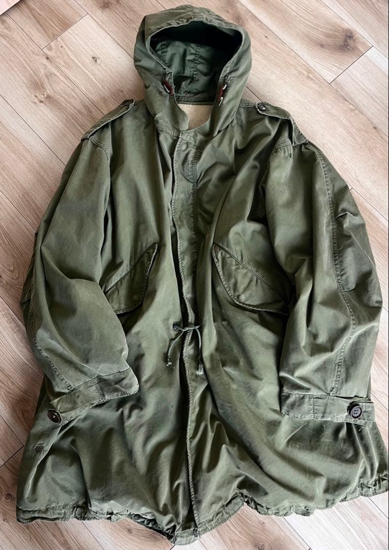 50's U.S.ARMY M-51 ライナー付き モッズコート 初期型　L