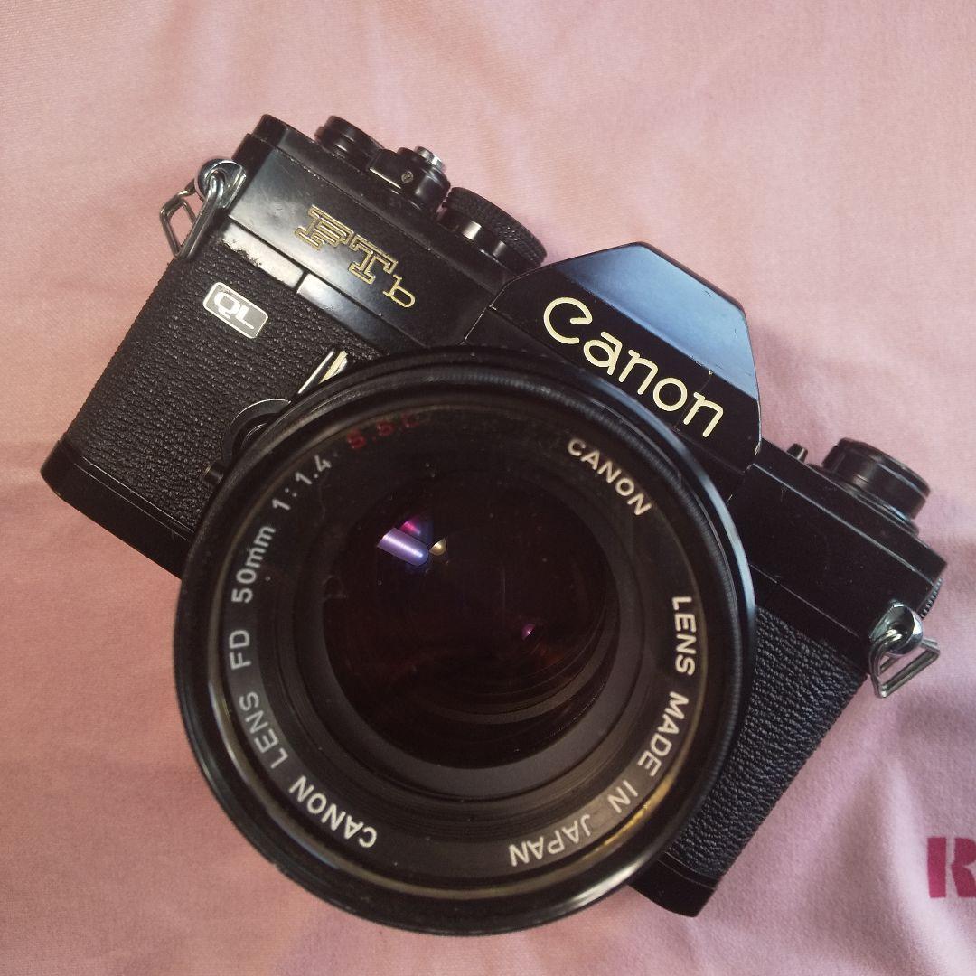 Canon FTb black FD 50mm f/1.4 s.s.c.付