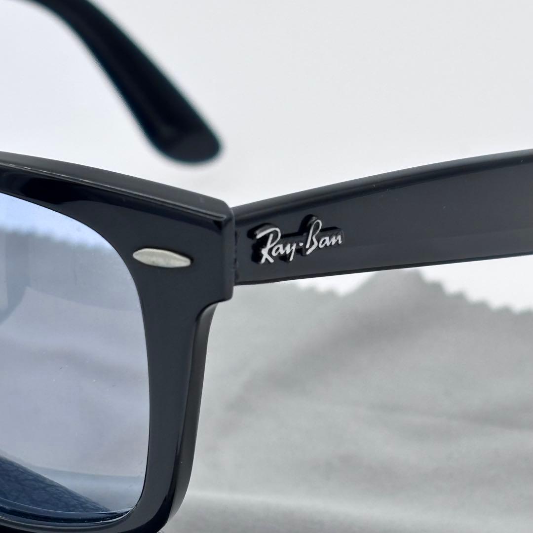 ✨美品✨ レイバン ウェイファーラー RB2140-F ブルーレンズ 正規品