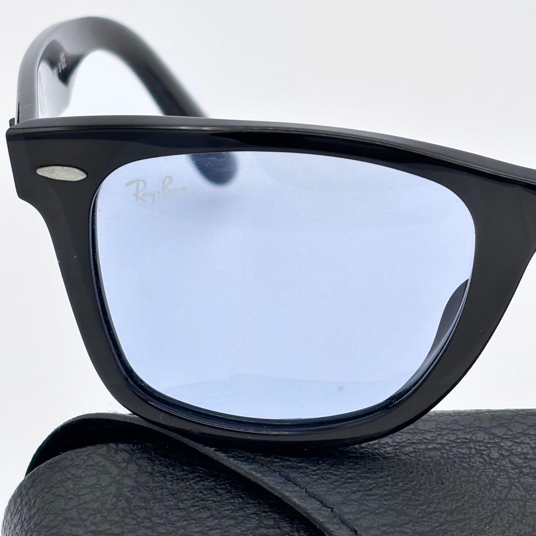 ✨美品✨ レイバン ウェイファーラー RB2140-F ブルーレンズ 正規品