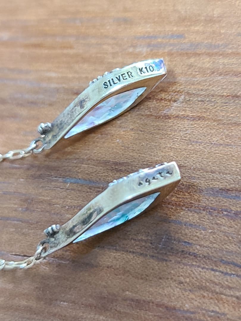 いちなな　完売品　agete　10Kシルバーピアス　販売証明書付き