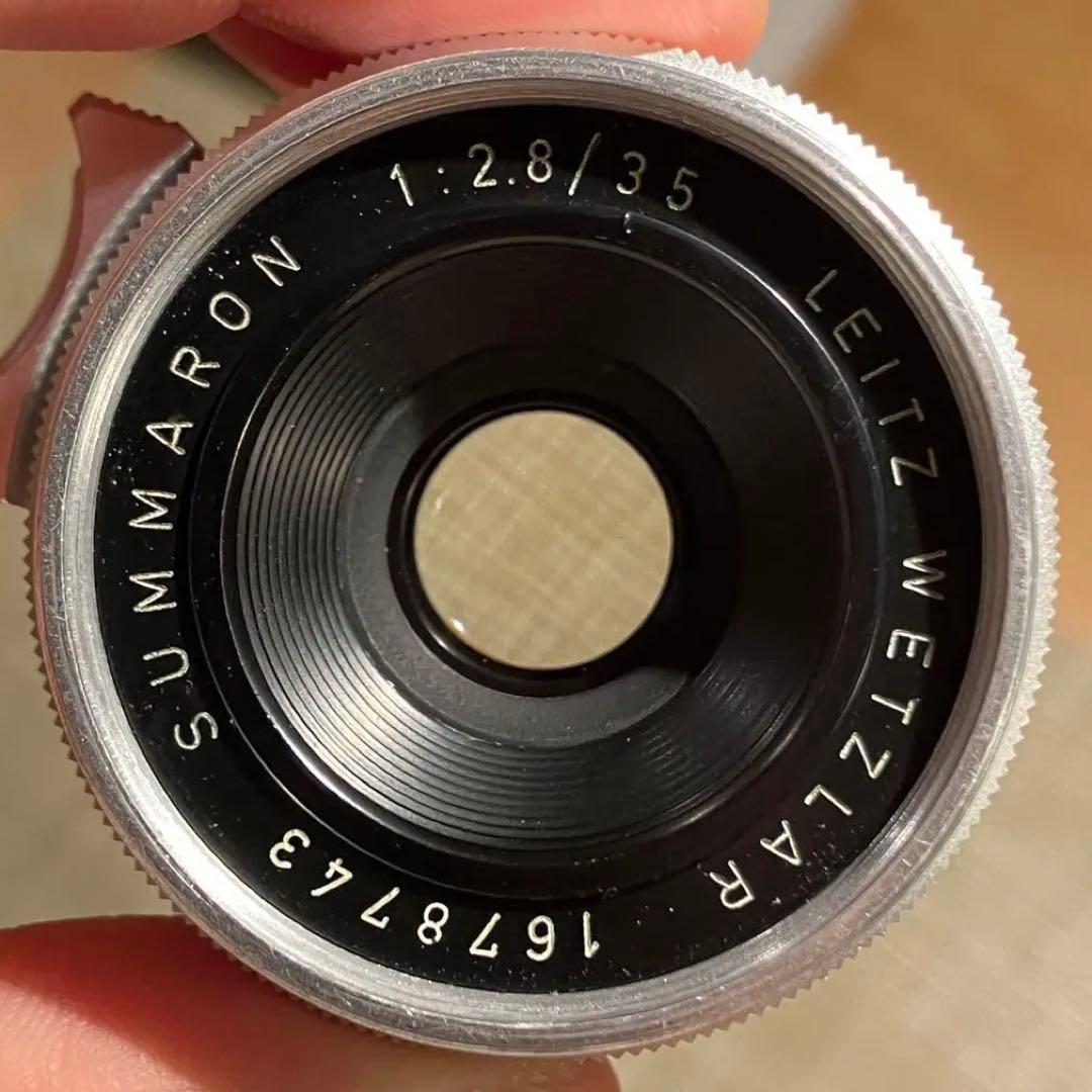 Leica Summaron 35mm F2.8 L（L/M変換リング付）