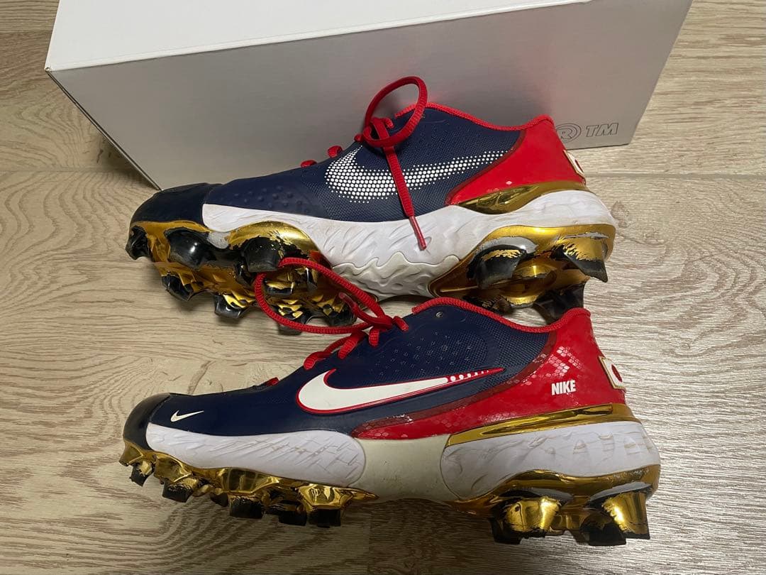 NIKE ALPHA HUARACHE 3 野球スパイク 27cm