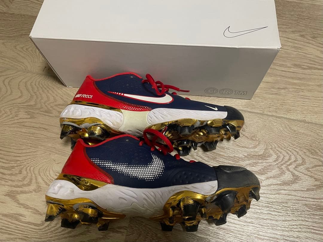 NIKE ALPHA HUARACHE 3 野球スパイク 27cm