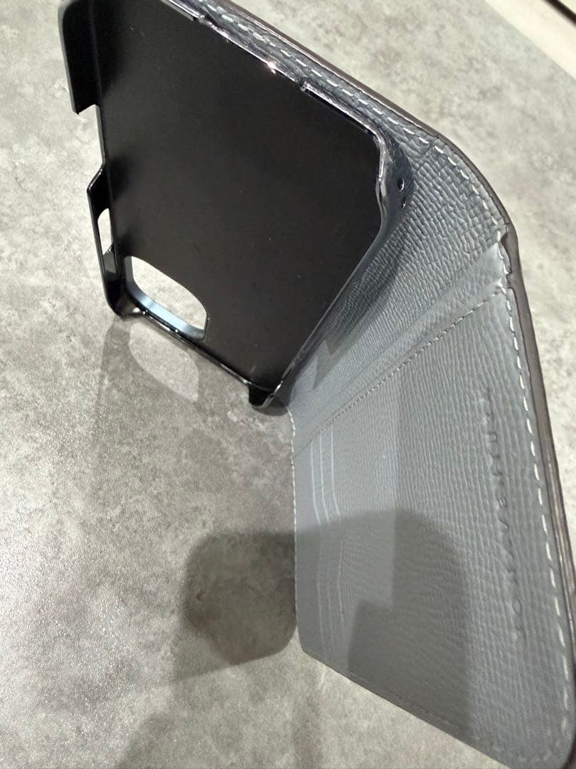 【値下げしました】ボナベンチュラiPhone17ダイアリーケース　ノービレレザー