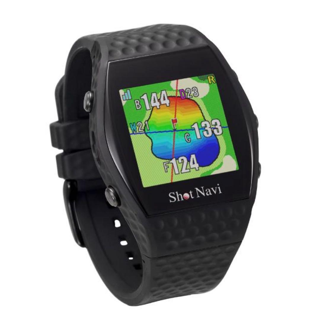 ShotNavi INFINITY ゴルフ GPSウォッチ ブラック