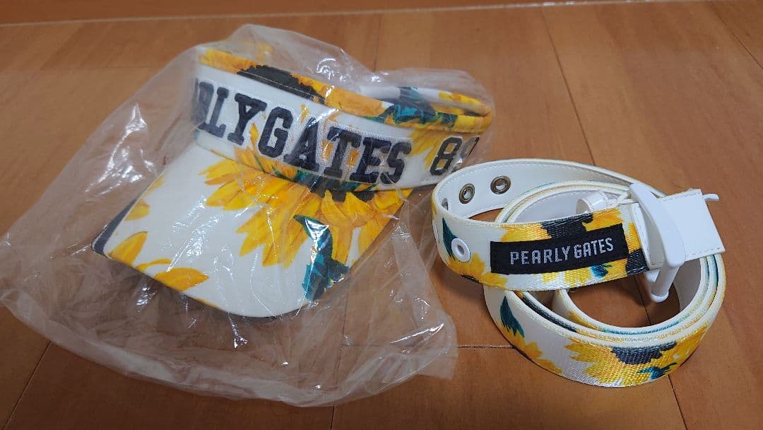 パ―リ―ゲイツ　サンバイザー・ベルトセット