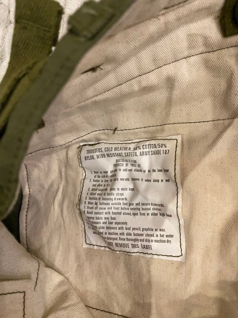 極美品　waiper m-65 パンツ　M-R オリーブ　後期型