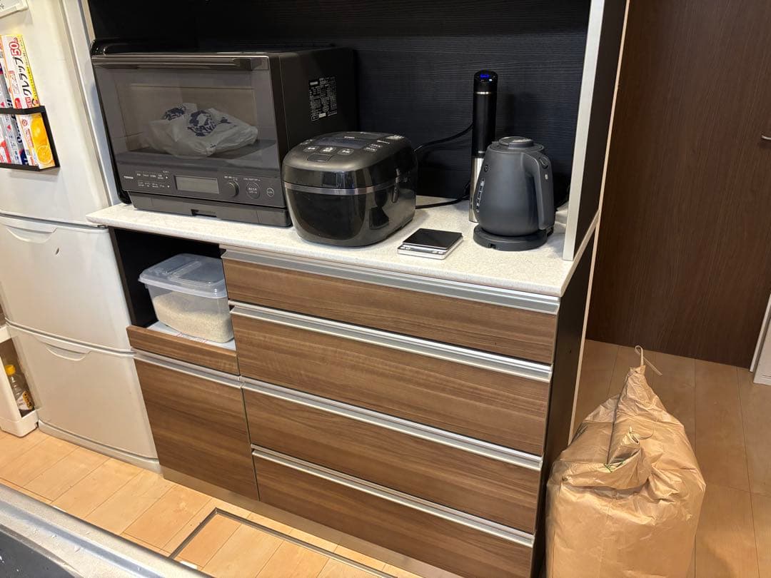 大輔【綾野製作所】TK-120FS 食器棚 美品 中古