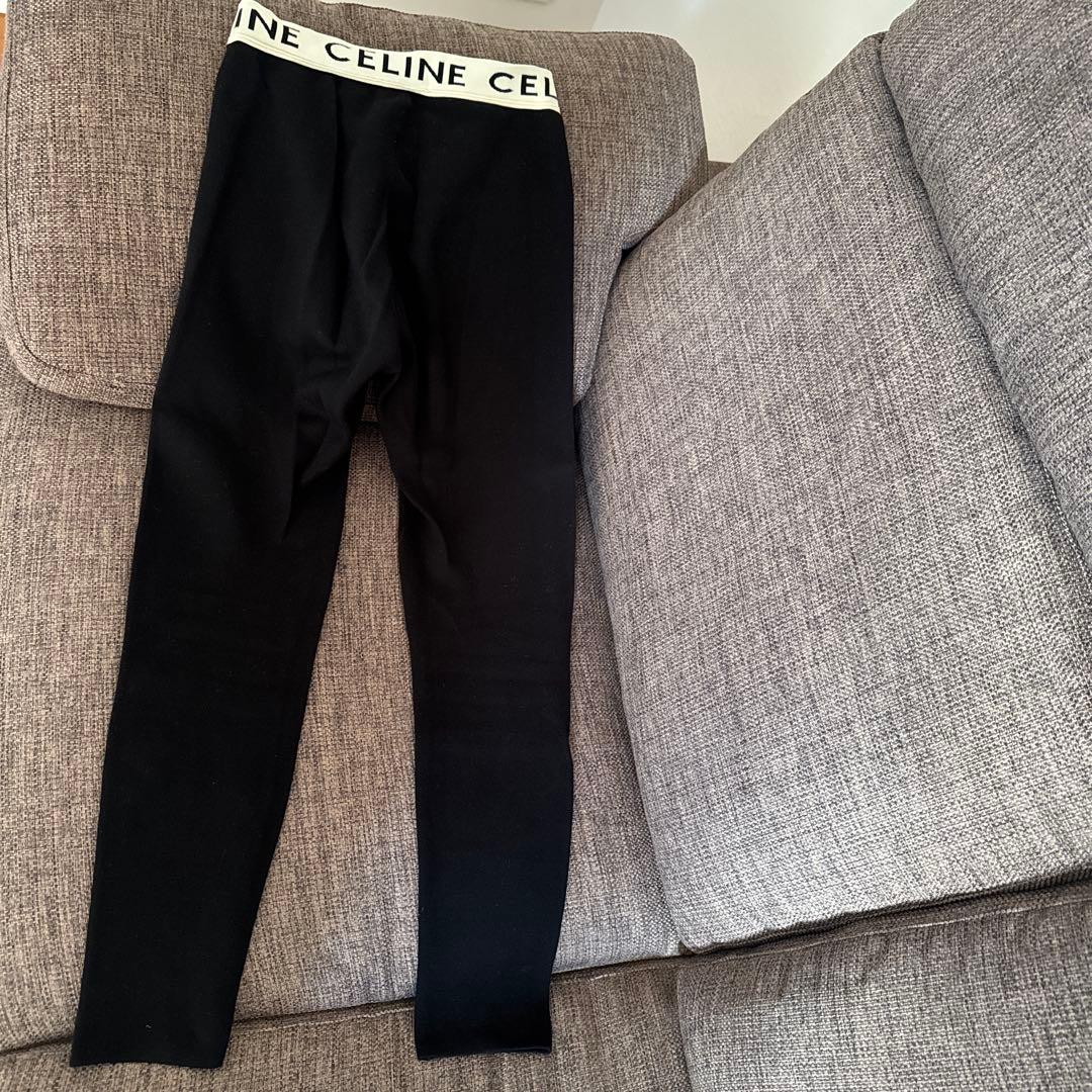 CELINE ブラック レギンス XS