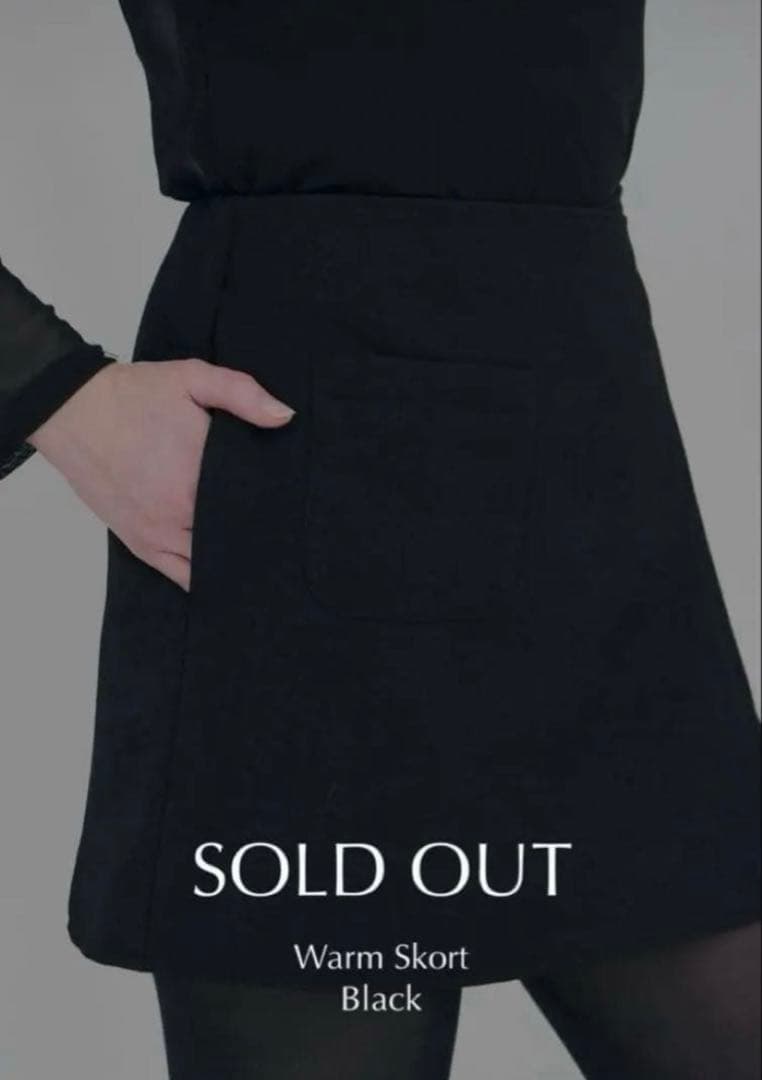 【新品】Liten Warm Skort ショートパンツ スコート 人気完売✨