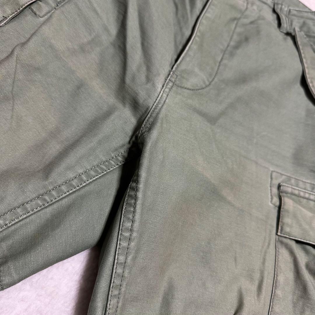シュプリーム カーゴパンツ カーキ オリーブ ドローコード ベルト ミリタリー