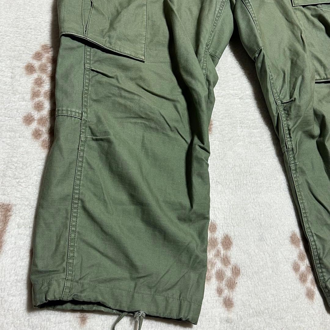 シュプリーム カーゴパンツ カーキ オリーブ ドローコード ベルト ミリタリー