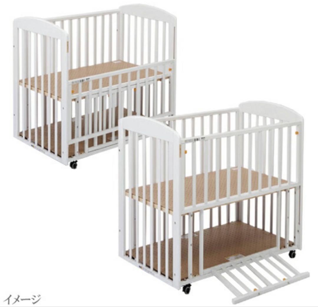 KATOJI ミニベビーベッド　ホワイト