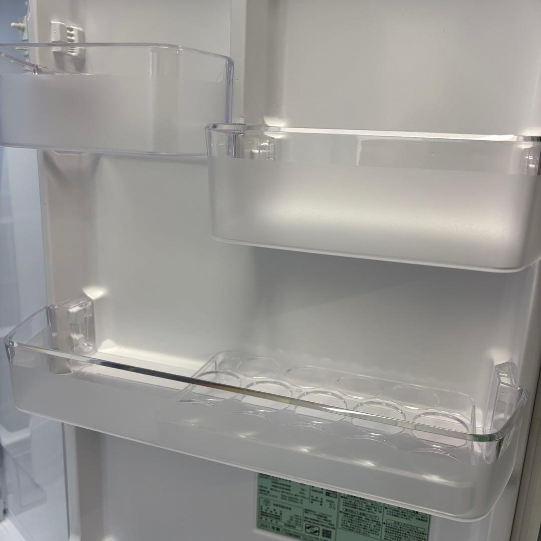 47　日立　冷蔵庫　スリム　350L級　綺麗　中古　設置無料　右開き　安い‼️