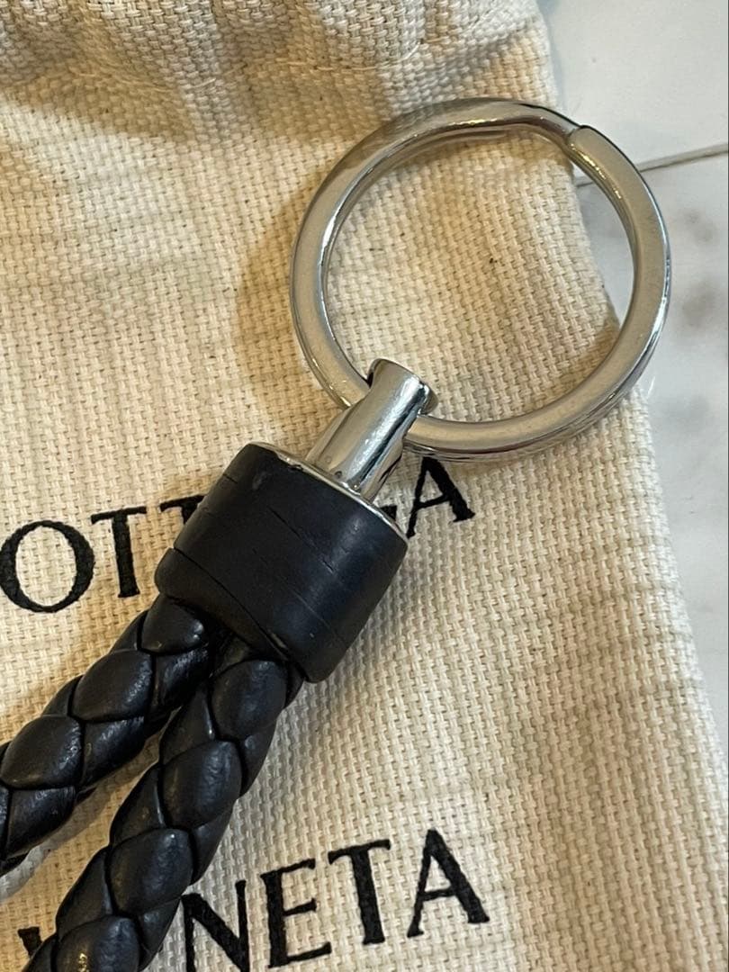 正規品　Bottega Veneta レザーキーホルダー
