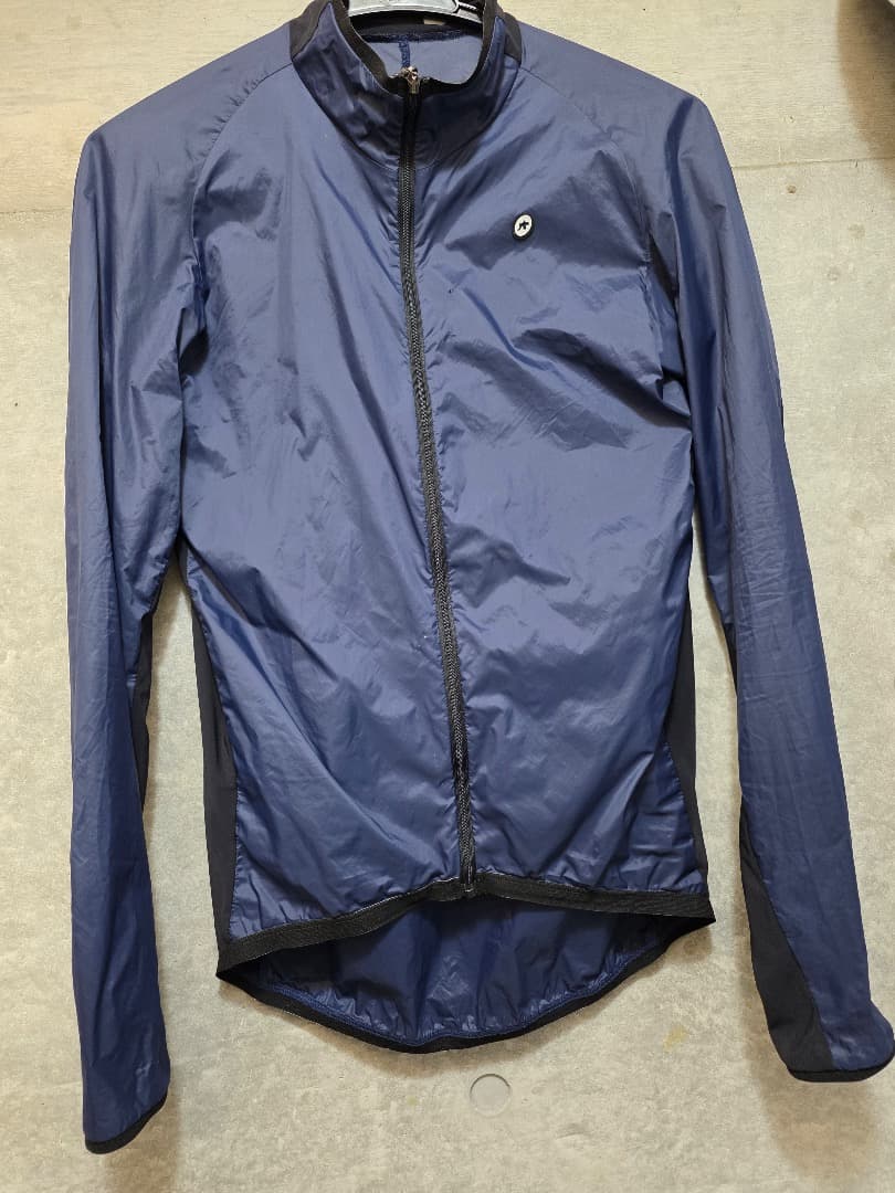 ASSOS ミレGT ウィンドジャケットC2　Mサイズ ネイビー