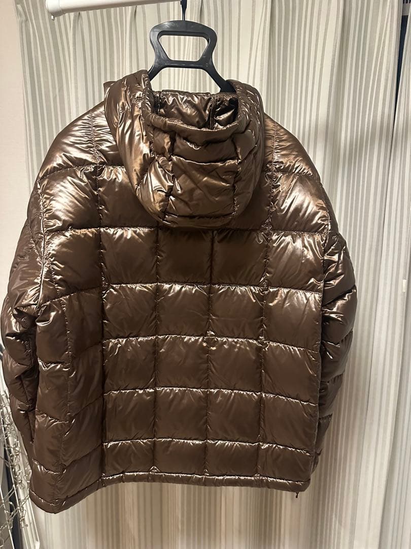 ジャケット・アウター STUSSY MIDWEIGHT HOODED PUFFER BROWN