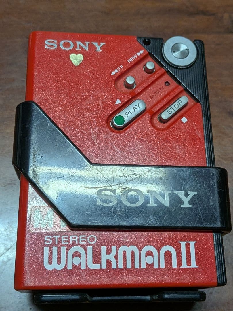 SONY WALKMAN II WM-2 外付けバッテリーケース付き