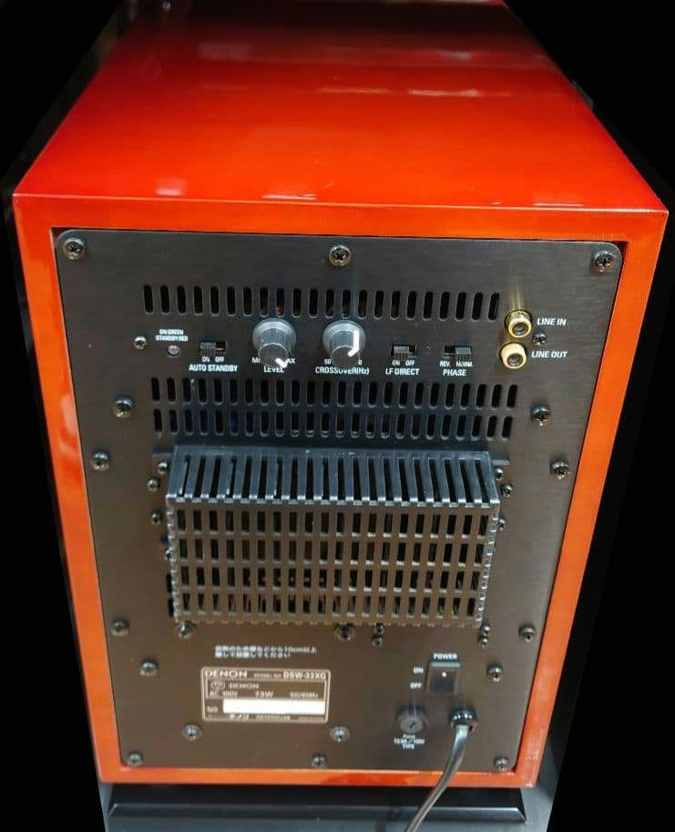 ■■DENON　DSW-33XG サブウーファー