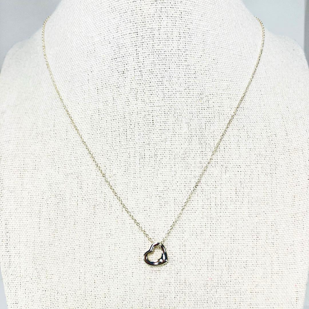 TIFFANY&Co. SV925 エルサ・ペレッティ オープンハートネックレス