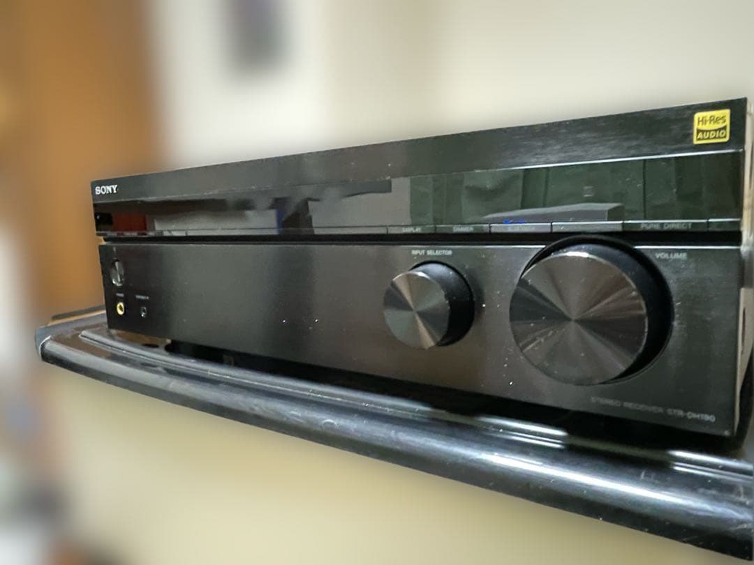 SONY STR-DH190 ハイレゾ プリメインアンプ BT対応 リモコン付