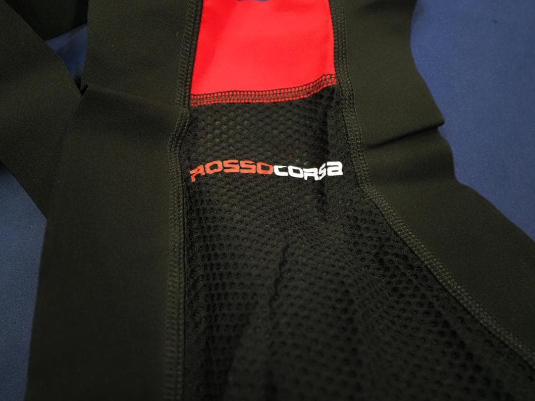 ￥27500新品 カステリ ロッソコルサ ビブ ROSSOCORSA XS