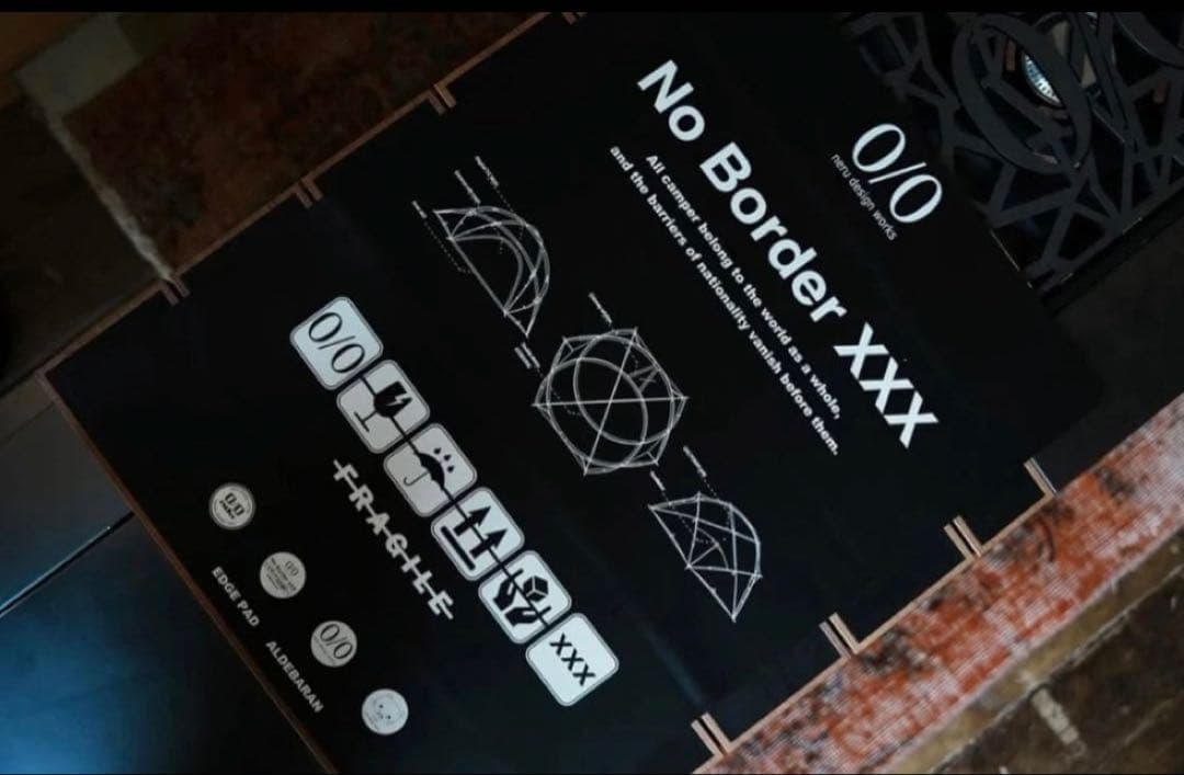 【新品未使用】neru design works EDGE PAD BLACK